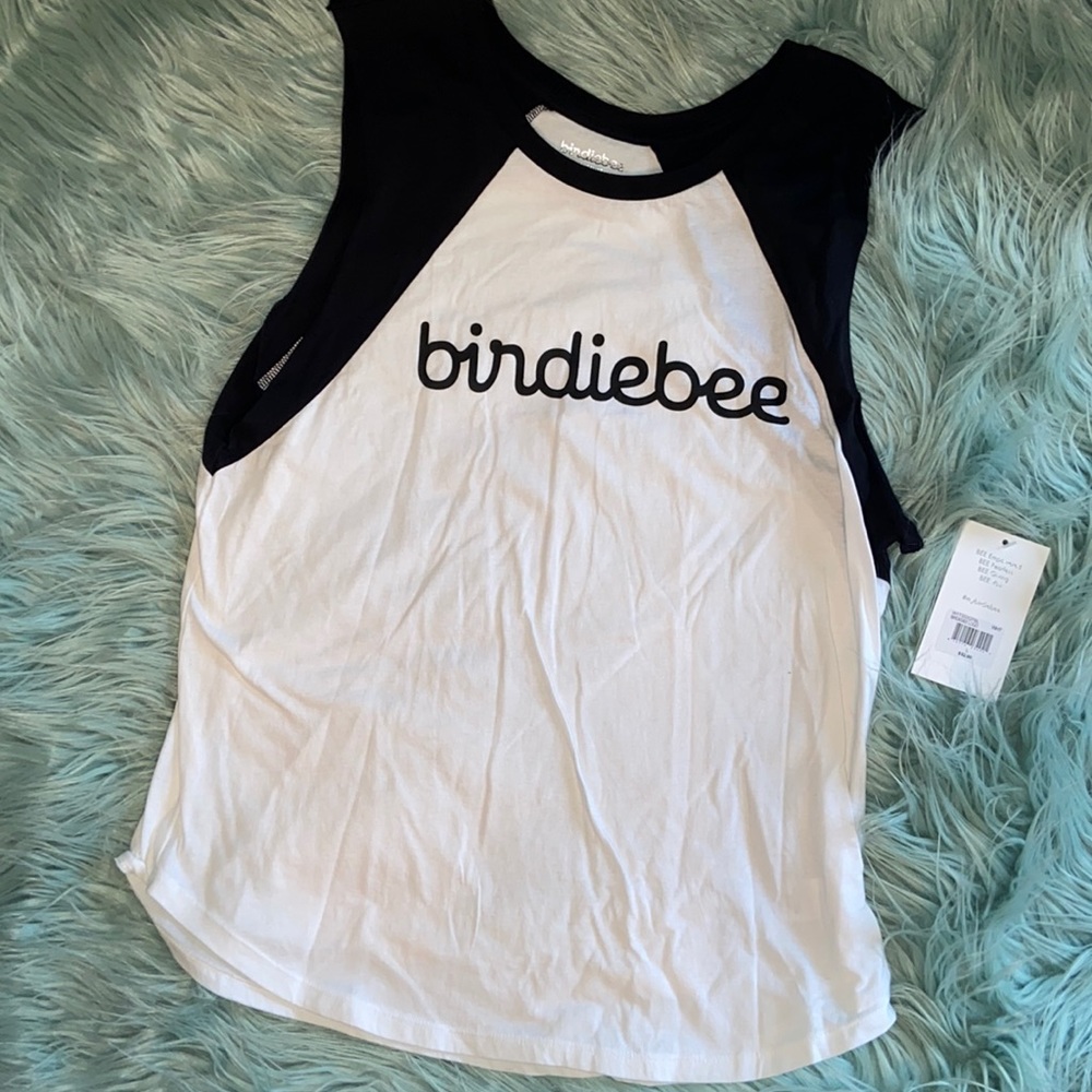 Birdiebee baseball muscle tank